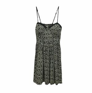 American Rag Women's Dress Medium Black & Beige Sleeveless